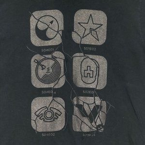 Black Mirror T-Shirt 3XL/Pin Bundle NWOT